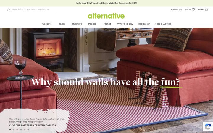 Ekrānuzņēmums no alternativeflooring.com