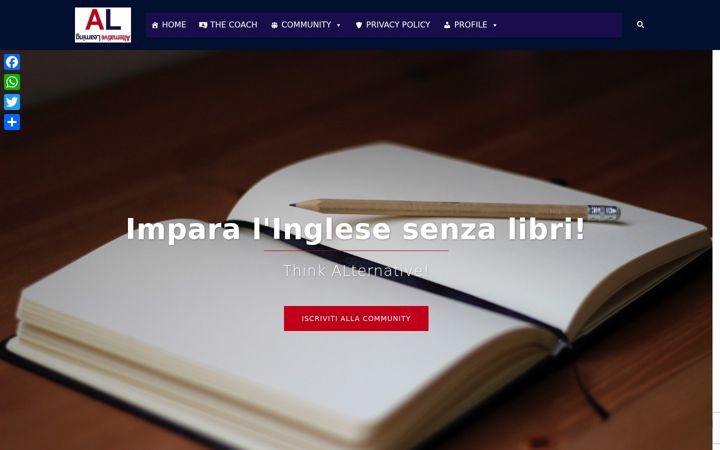 Screenshot of alternativelearning.it