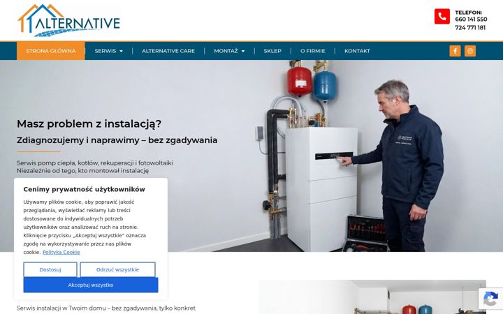 Screenshot of alternativepolska.pl