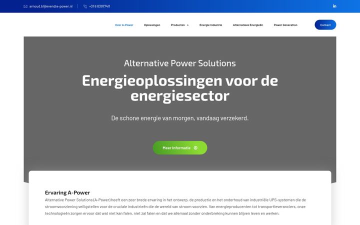 Screenshot of alternativepowersolutions.nl