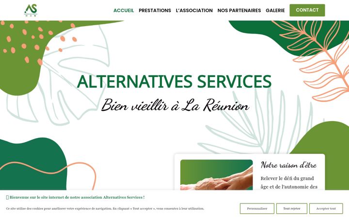 Screenshot of alternatives-services.re