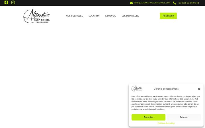 Screenshot ta' alternativesurfschool.com