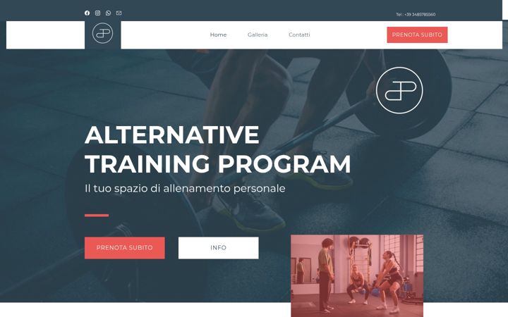 Screenshot of alternativetrainingprogram.it