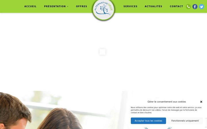 Screenshot of alternativeviager.fr