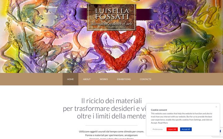 Screenshot of alternativevidenceofarts.net