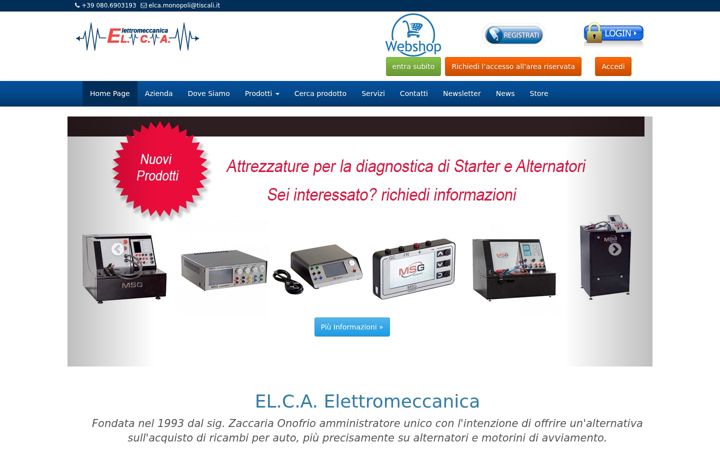 Kuvakaappaus sivustosta alternatorielca.com