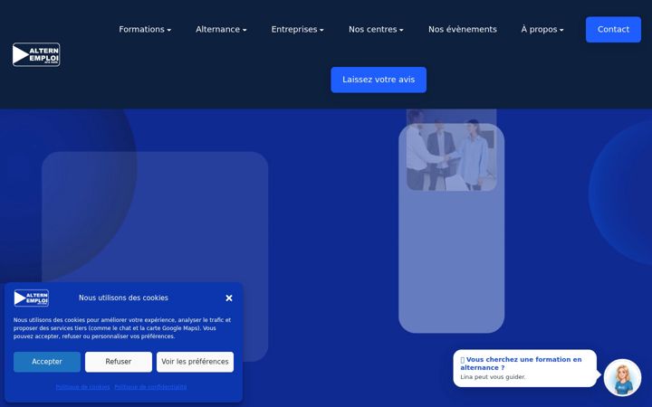Képernyőkép: alternemploi.com
