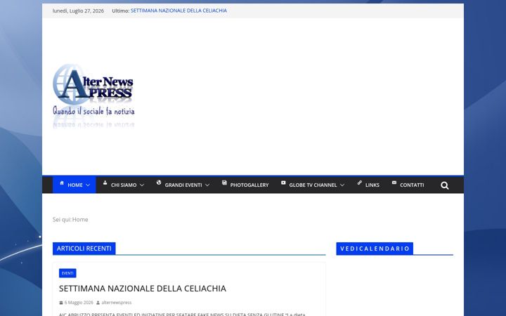 Screenshot of alternewspress.eu