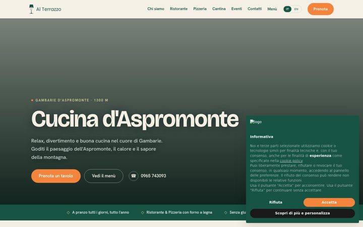 Screenshot of alterrazzo.it
