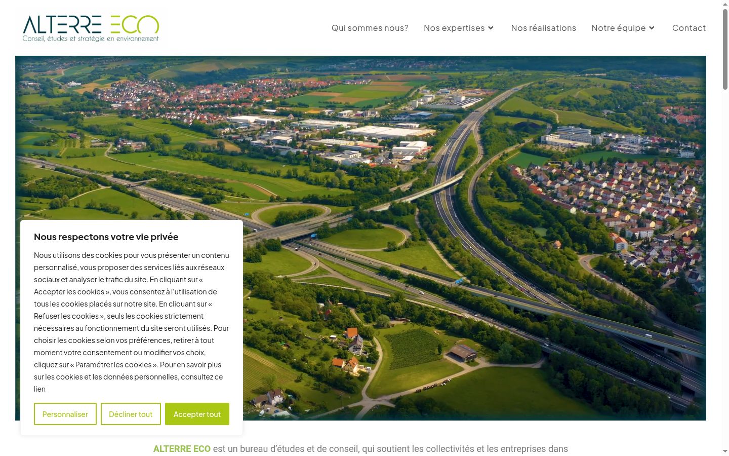 Sutikimo reklamjuostės, rodytos prieš bet kokią sąveiką, ekrano kopija