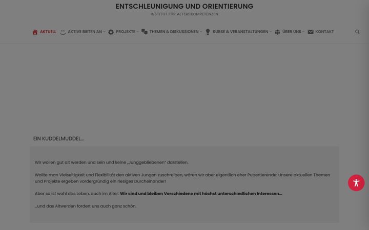 Snímek obrazovky alterskompetenzen.info