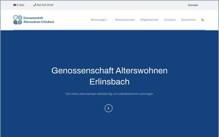 Ekrano kopija alterswohnen-erlinsbach.ch