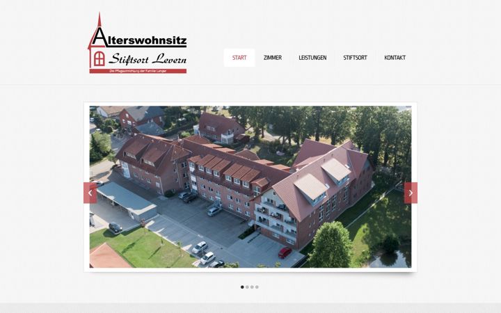 Screenshot of alterswohnsitz-levern.de