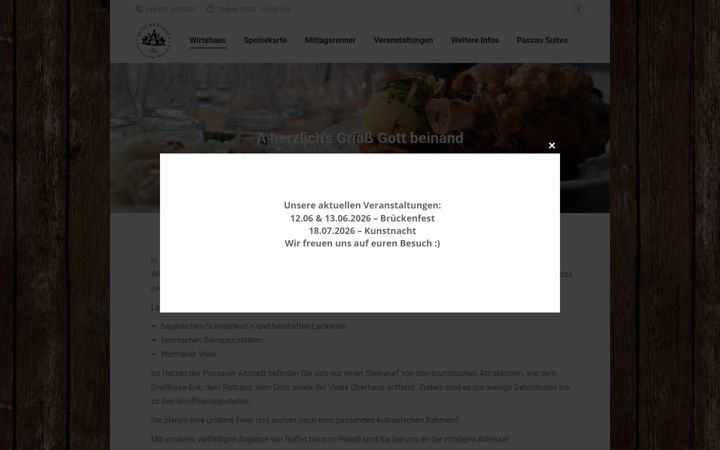 Screenshot di altes-braeuhaus.de