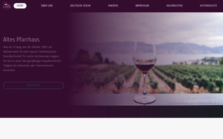 Screenshot ta' altes-pfarrhaus.de