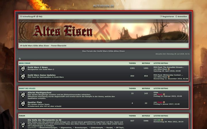 Screenshot of alteseisen.de