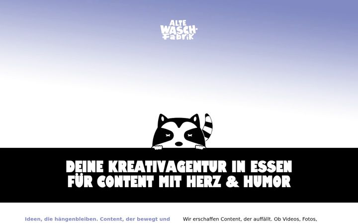 Screenshot of altewaschfabrik.de
