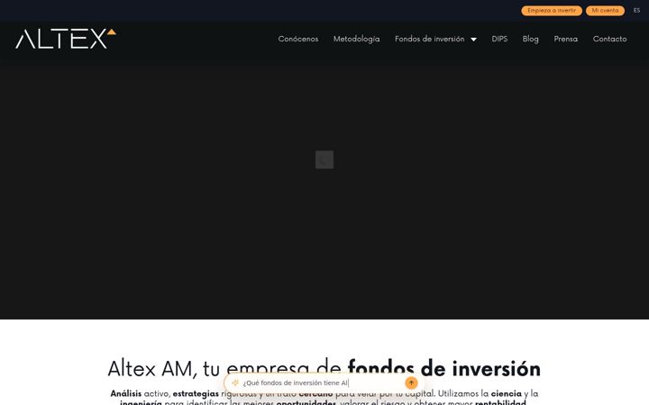 Ekraanipilt saidist altex-am.com