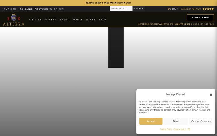 Képernyőkép: altezzawinery.com