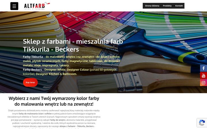 Screenshot of altfarby.pl