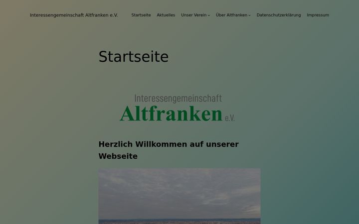 Screenshot of altfranken.de