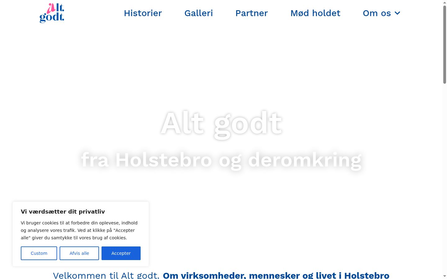 Sutikimo reklamjuostės, rodytos prieš bet kokią sąveiką, ekrano kopija