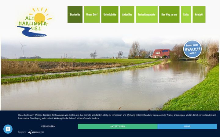 Screenshot of altharlingersiel.de