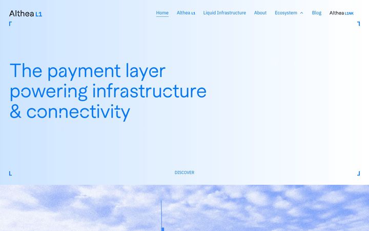 Screenshot of althea.net