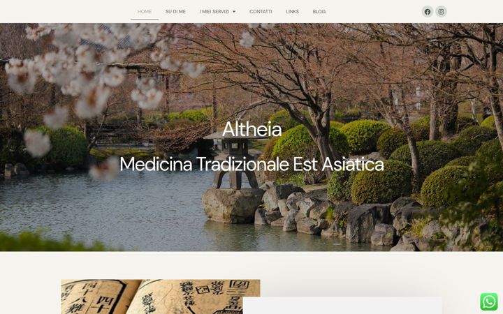 Screenshot of altheia.it