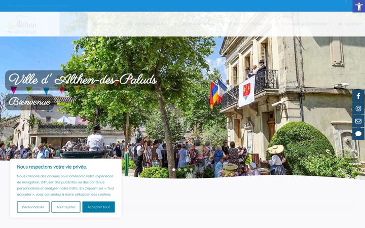 Ekrano kopija althendespaluds.fr