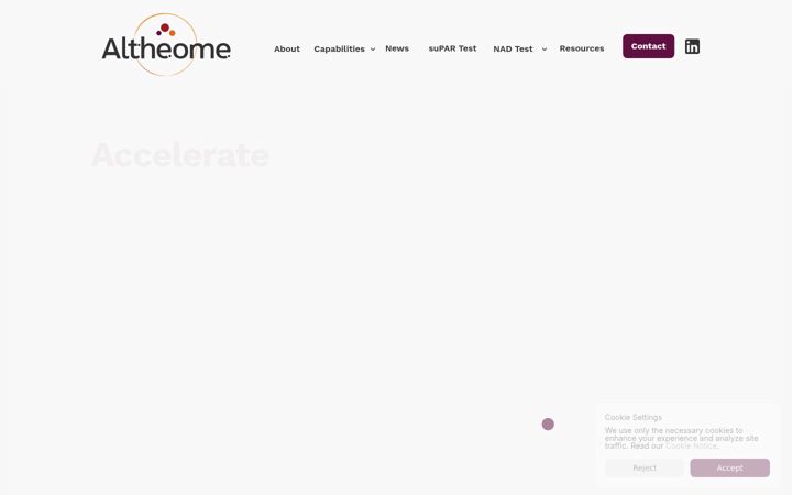 Screenshot of altheome.com