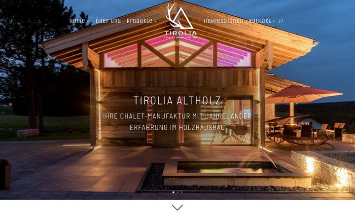 Screenshot of altholz24.com