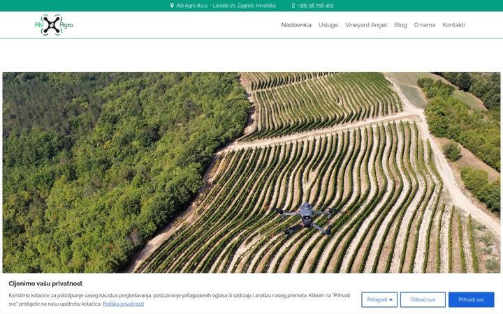 Screenshot of alti-agro.hr