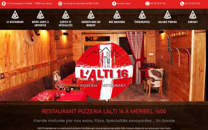 Screenshot of alti16meribel.fr