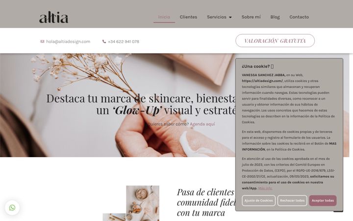 Zrzut ekranu altiadesign.com