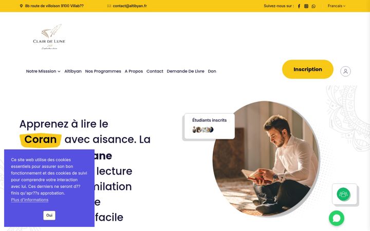 Screenshot of altibyan.fr