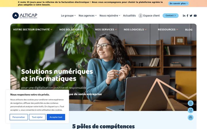 Screenshot of alticap.com