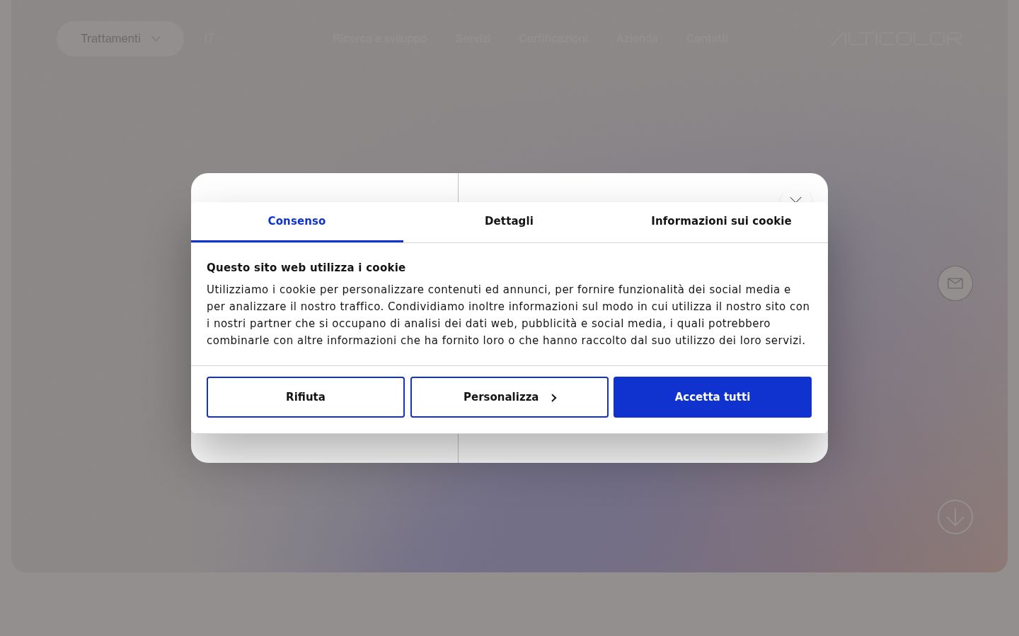 Zrzut ekranu banera zgody wyświetlanego przed jakąkolwiek interakcją