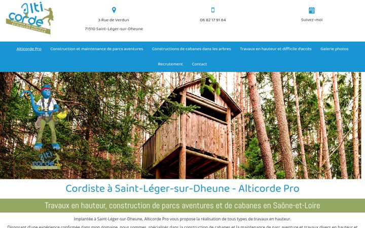 Zrzut ekranu alticordepro.fr