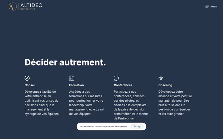 Screenshot of altidec.com