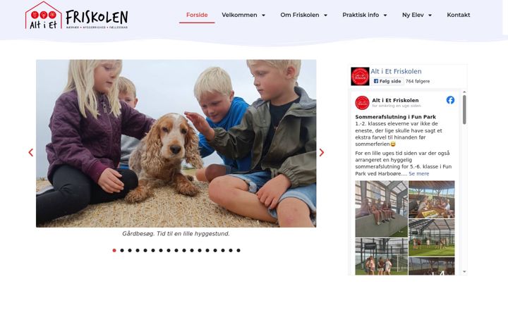 Screenshot του altietfriskolen.dk