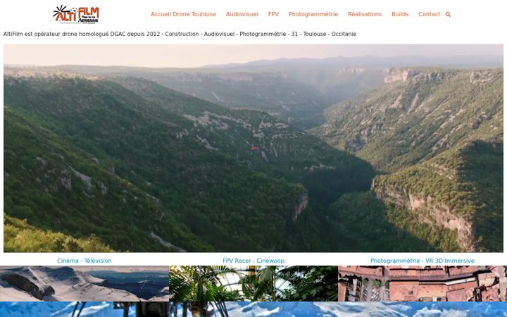 Snimka zaslona za altifilm.fr