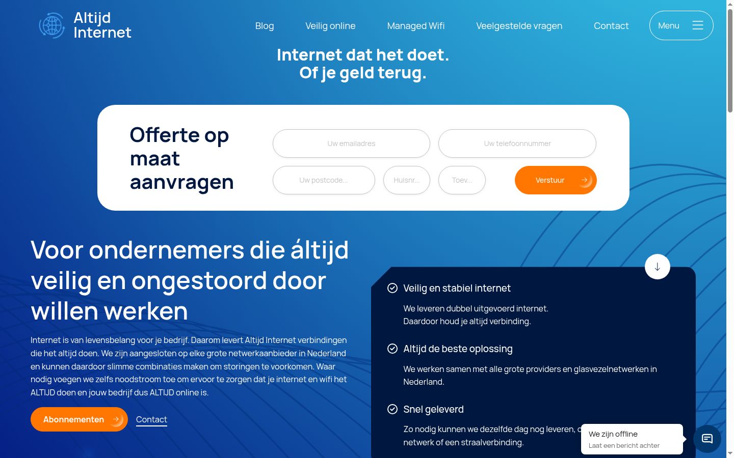 Screenshot tal-banner tal-kunsens muri qabel kwalunkwe interazzjoni