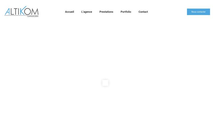 Ekraanipilt saidist altikom-communication.com