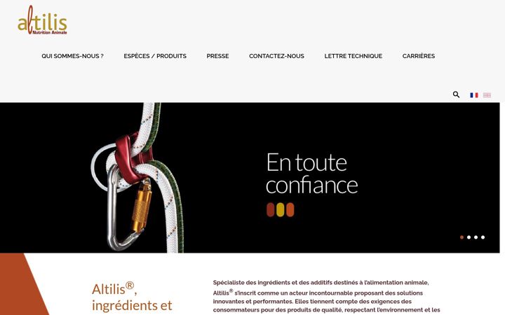 Screenshot of altilis.fr