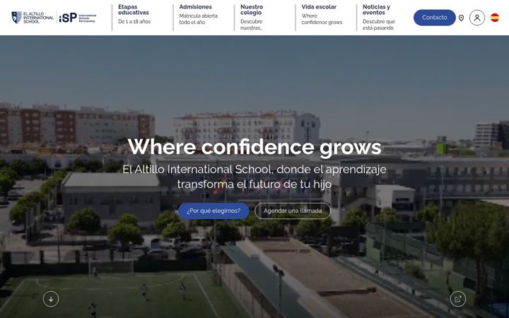 Screenshot of altillointernational.com