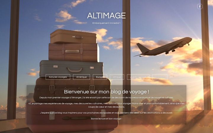 Screenshot of altimage.fr