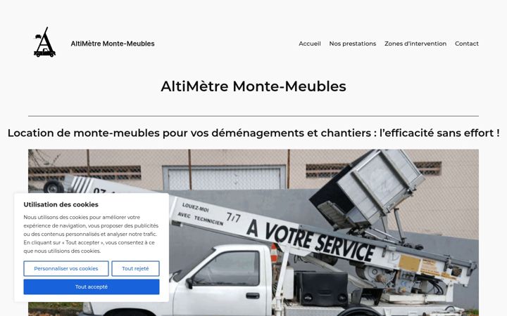 Képernyőkép: altimetre-montemeubles.fr