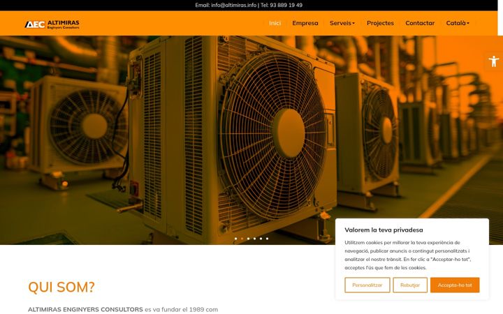Screenshot of altimiras.info