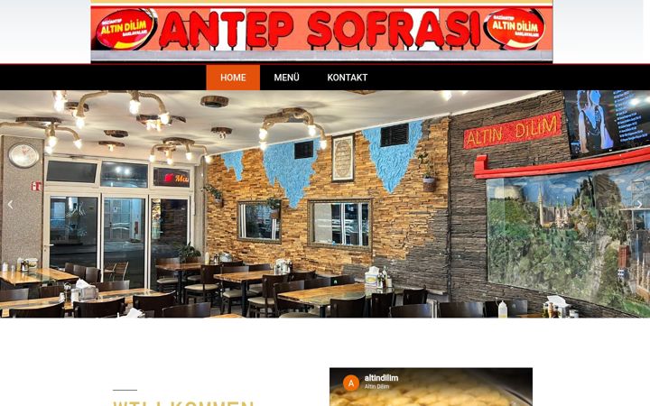 Screenshot of altindilim.de